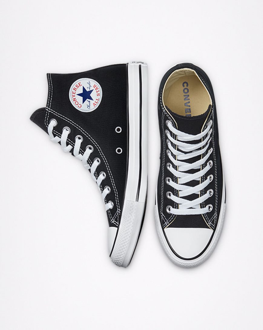 Women's Converse Chuck Taylor All Star Classic High Top Shoes Black | AU 90C51W